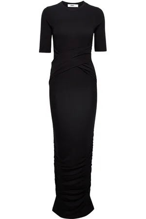 DAY Birger et Mikkelsen Christie - Wrap Jersey Maxikjole Festkjole Black