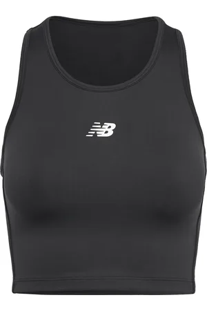 New Balance Nb Harmony Fitted Tank Sport Sport Clothing Sports Tops & T-shirts Sport Crop Tops Sport Sleeveless Crop Tops Black