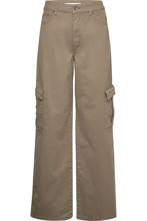 Gestuz Aubreygz Cargo Pants Bottoms Trousers Cargo Pants Grey