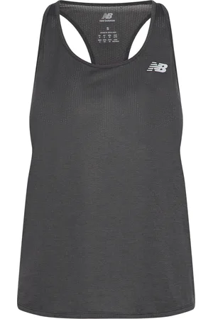 New Balance Athletics Tank Sport T-shirts & Tops Sleeveless Black