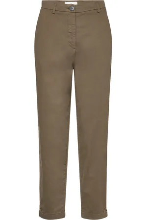Fiveunits Emma Bottoms Trousers Straight Leg Brown