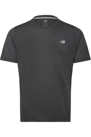 New Balance Athletics T-Shirt Sport T-Kortærmet Skjorte Black