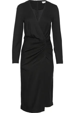 IRO Neia Knælang Kjole Black