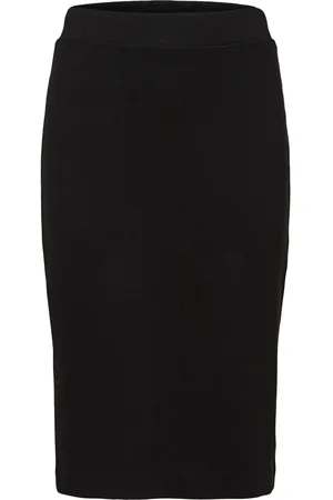 SELECTED Slfshelly Mw Pencil Skirt B Noos Black