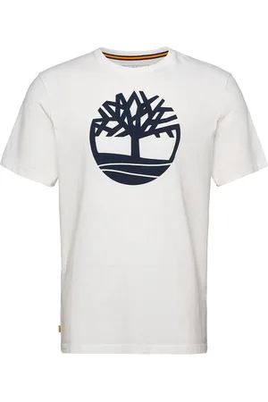 Timberland Tree Logo Short Sleeve Tee White