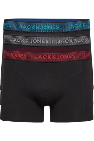 JACK & JONES Jacwaistband Trunks 3 Pack Noos Jack & J S Black