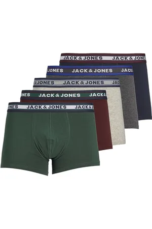 JACK & JONES Jacoliver Trunks 5 Pack Noos Jack & J S Grey