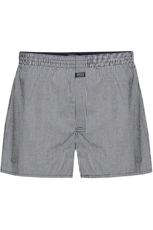 Jockey Boxer Woven Blue