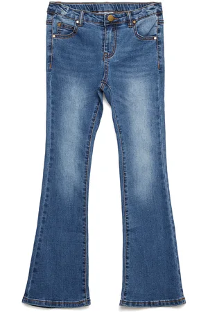 The New Flared Jeans, Blue Denim Noos Blue