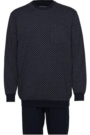 Schiesser Pyjama Long Blue