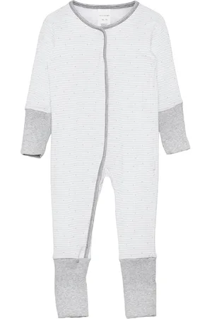 Schiesser Romper With Footing Grey