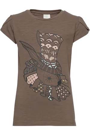 EN FANT Gate Ss T-Shirt Brown