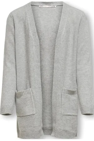 ONLY Koglesly L/S Open Cardigan Knt Noos Grey