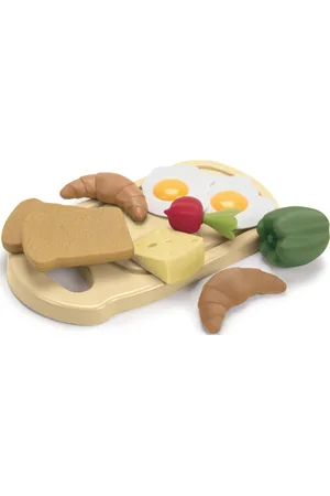 Dantoy Green Garden Breakfast Platter In Net 10 Pcs Cream