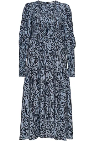 Gestuz Morianagz Long Dress Blue