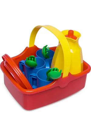 Dantoy Picnic Set In Net 18 Pcs Patterned