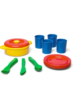 Dantoy Dinner Set In Net 22 Pcs Patterned