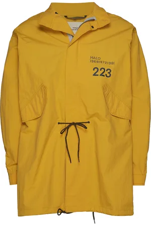 Black Halo Military Parka Yellow