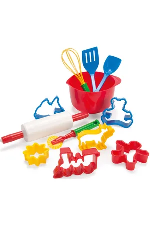 Dantoy Baking Set In Net 12 Pcs Patterned