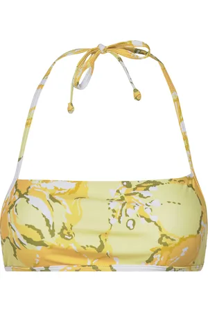 FAITHFULL THE BRAND Isa Bikini Top Yellow