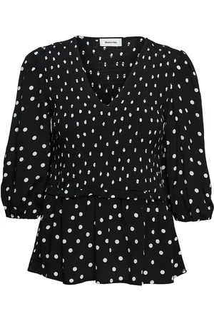 Modstrom Tomme Print Top Black