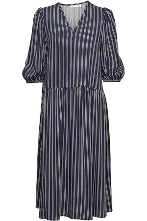 INWEAR Viksaiw Long Dress Navy