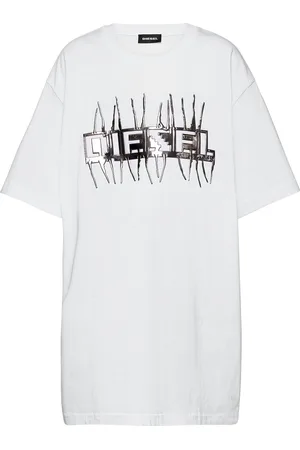Diesel Tjustj11 Over T-Shirt White