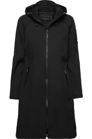 Ilse Jacobsen Long Raincoat Black