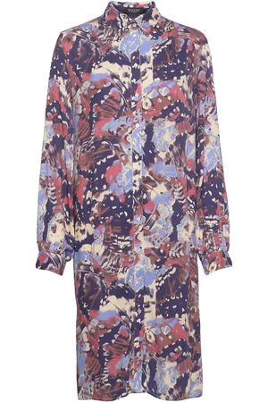 Soaked in Luxury Slmayana Shirt Dress Ls Patterned