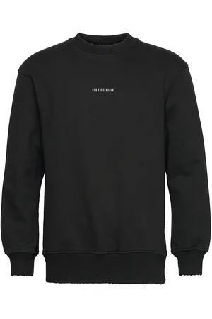 HAN Kjøbenhavn Distressed Crew Logo Black