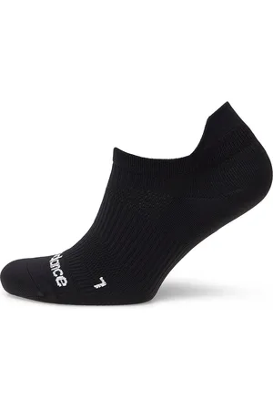 New Balance Run Flat Knit Tab No Show Sock 1 Pair Black