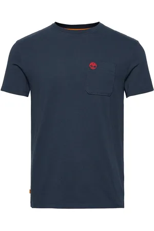 Timberland Dunstan River Chest Pocket Short Sleeve Tee Dark Sapphire Blue