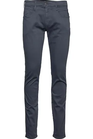 Replay Anbass Trousers Slim Hyperflex Colour Xlite Blue