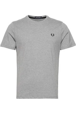 Fred Perry Crew Neck T-Shirt Grey