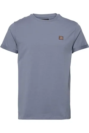 Clean Cut Basic Organic Tee Blue