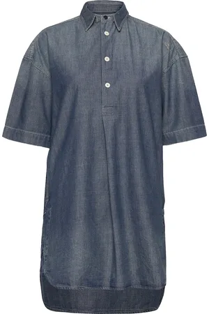 G-Star Shirt Dress Ss Blue