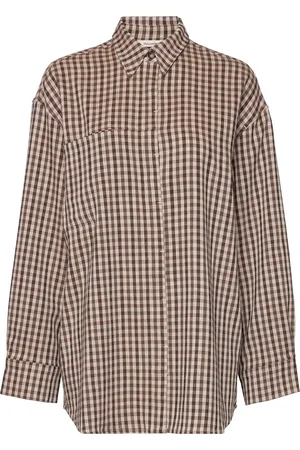 Holzweiler Dais Check Shirt 22-02 Brown