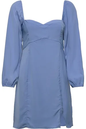 Abercrombie & Fitch Anf Womens Dresses Blue