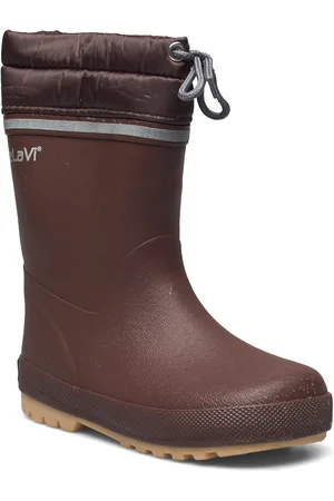 CeLaVi Thermal Wellies W.lining-Solid Brown
