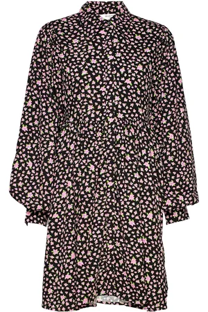 SELECTED Slfjudita Ls Short Shirt Dress B Patterned