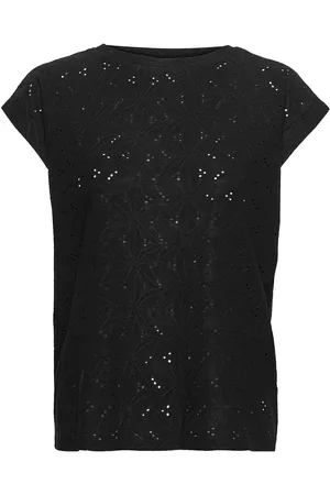 Freequent Fqblond-Tee-Flower Black