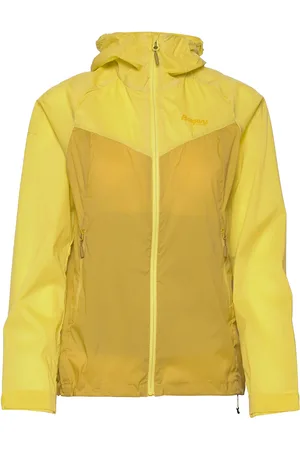 Bergans Microlight W Jacket Light Olive Green/Pineapple Xs Yellow