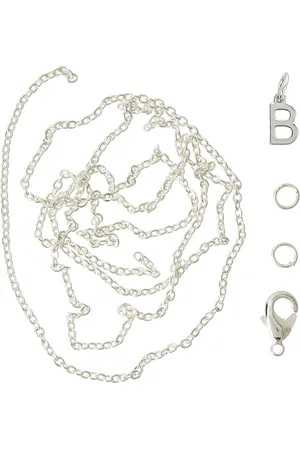 me&my BOX Letter B Sp With O-Ring, Chain And Clasp Silver