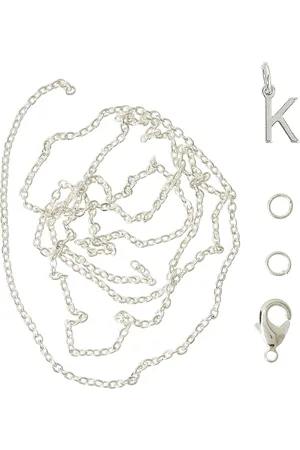 me&my BOX Letter K Sp With O-Ring, Chain And Clasp Silver
