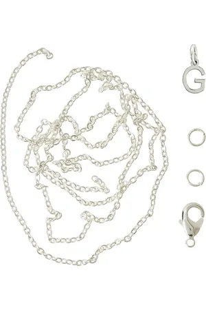 me&my BOX Letter G Sp With O-Ring, Chain And Clasp Silver