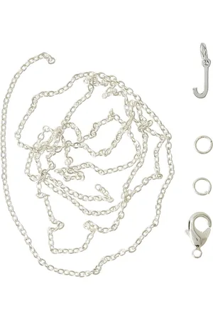 me&my BOX Letter J Sp With O-Ring, Chain And Clasp Silver