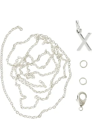 me&my BOX Letter X Sp With O-Ring, Chain And Clasp Silver