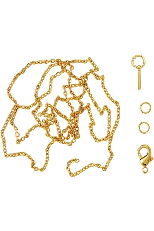 me&my BOX Letter I Gp With O-Ring, Chain And Clasp Gold