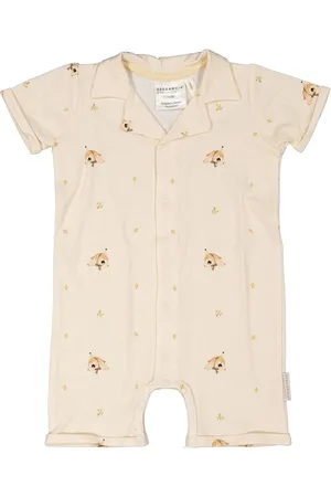 Geggamoja X Mrs Mighetto Bamboo Suit Beige
