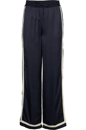 GANT D1. Satin Pull On Pants Blue